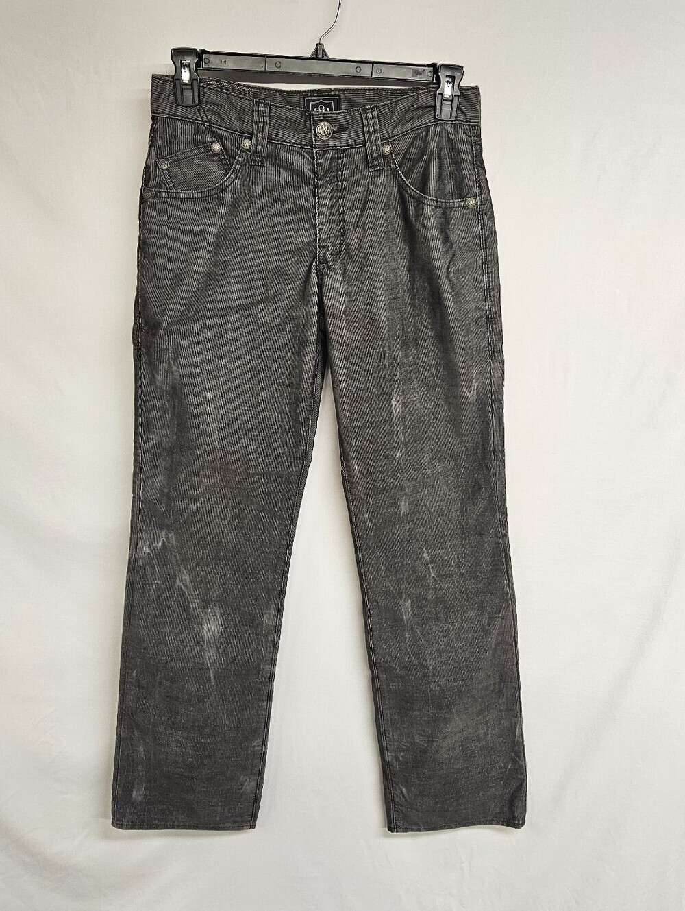 Rock And Republic Neil Faded Lightweight Corduroy Gray Pants Men's Size 30